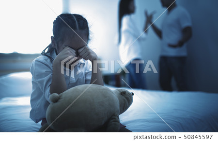 Photo design for family problems and unhappy 50845597