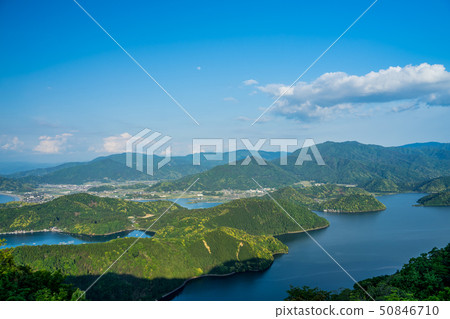 Scenery of three ways five lakes in Fukui Scenery of three ways five lakes in Fukui 50846710