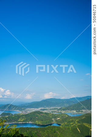 Scenery of three ways five lakes in Fukui Scenery of three ways five lakes in Fukui 50846715