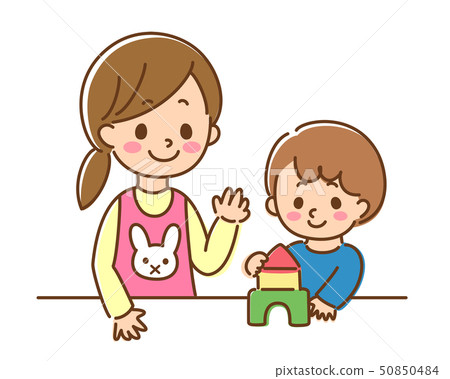 幼兒園的孩子和孩子一起玩 幼兒園的孩子和孩子一起玩 50850484