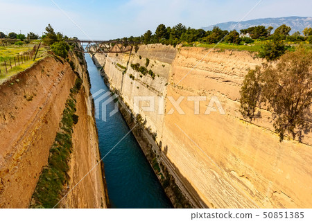 Corinth Canal in Greece 50851385