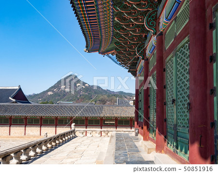 Gyeongbokgung Palace facade Gyeongbokgung Palace facade 50851916