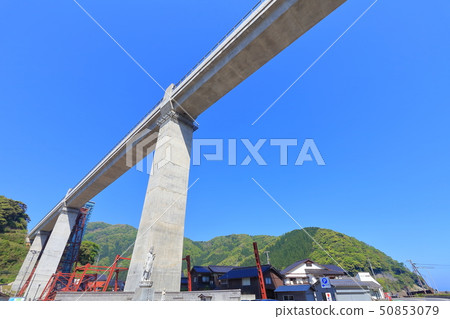 [Hyogo Prefecture] Amabe Bridge under sunny weather 50853079