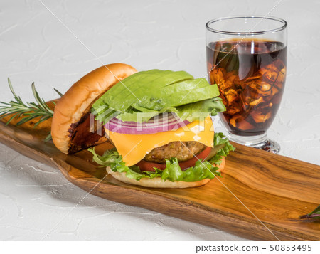 漢堡包設置美國快餐漢堡包 漢堡包設置美國快餐漢堡包 50853495