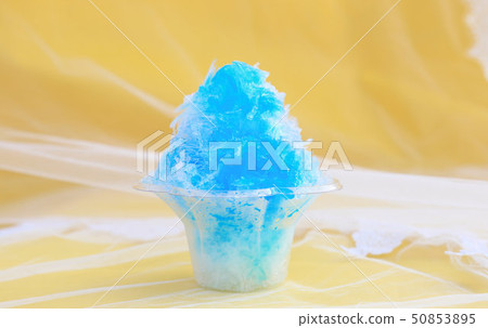 藍色夏威夷的蓬鬆刮冰 50853895