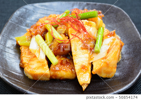 Stir-fried squid and bamboo shoot XO Stir-fried squid and bamboo shoot XO 50854174