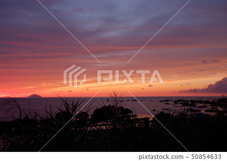 A sunset A sunset 50854633