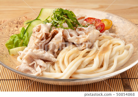 Sesame cold soba udon Sesame cold soba udon 50854868