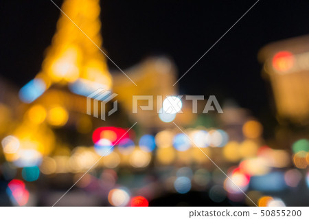 Las Vegas Blurred background night Las Vegas Blurred background night 50855200