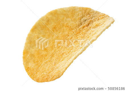 potato chips on white background potato chips on white background 50856186