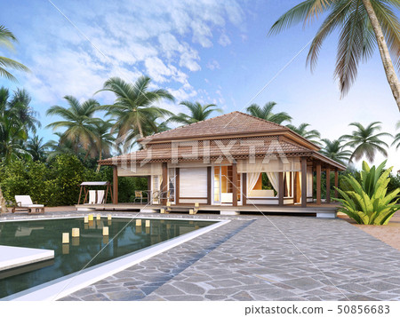 Large luxury bungalows on the islands. 50856683