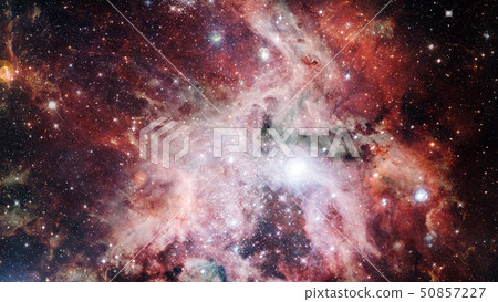Nebula night starry sky in colors. Multicolor Nebula night starry sky in colors. Multicolor 50857227