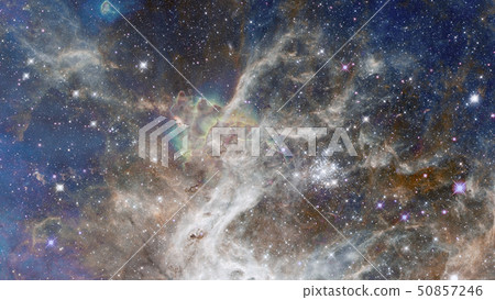 Colorful deep space. Universe concept background. 50857246