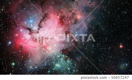 Galaxy and nebula in deep space. Elements of this Galaxy and nebula in deep space. Elements of this 50857247