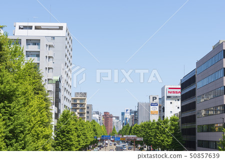 Sendai Road Hirose Street Building Office Street 50857639