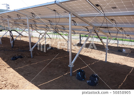 太陽能發電廠建築工地 50858905