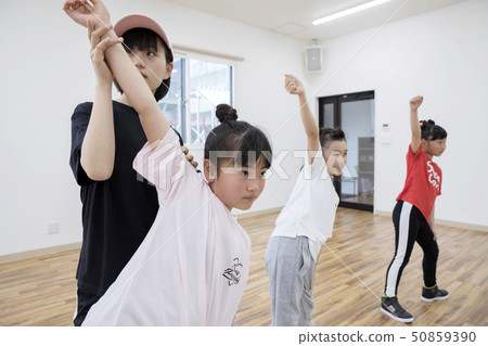 孩子們跳舞教室舞蹈課場景 50859390