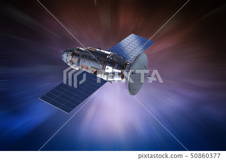 Satellite dish with antenna Satellite dish with antenna 50860377