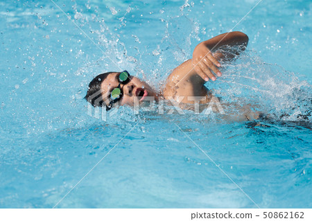 Model of Japanese Swimming 50862162