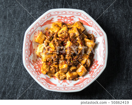 Mabo tofu set meal Chinese set meal 50862419