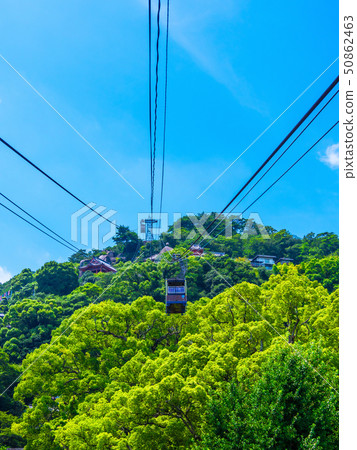 尾道的千光寺山索道 尾道的千光寺山索道 50862463