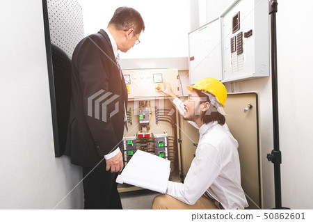 engineer at work 50862601