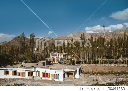 Autumn landscape in Leh Ladakh Region, India 50863583