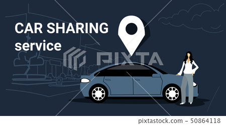 woman using mobile carsharing application online ordering taxi car sharing concept transportation woman using mobile carsharing application online ordering taxi car sharing concept transportation 50864118