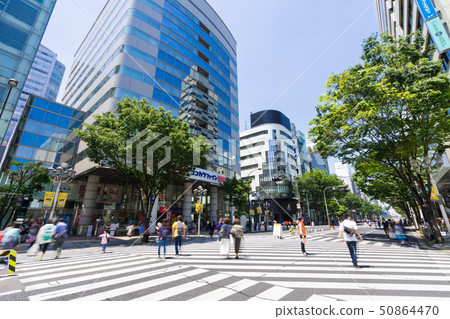 名古屋市中區榮城市景觀大津大道白川大津步行道附近的大津大道步行天堂 50864470