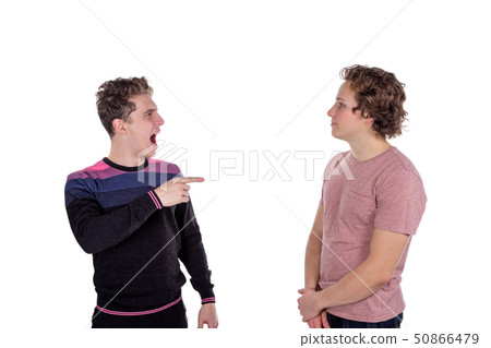 Portrait of a two happy young men Portrait of a two happy young men 50866479