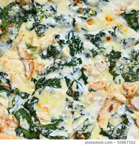 Close-up photos of food. Delicious fresh pizza Close-up photos of food. Delicious fresh pizza 50867302