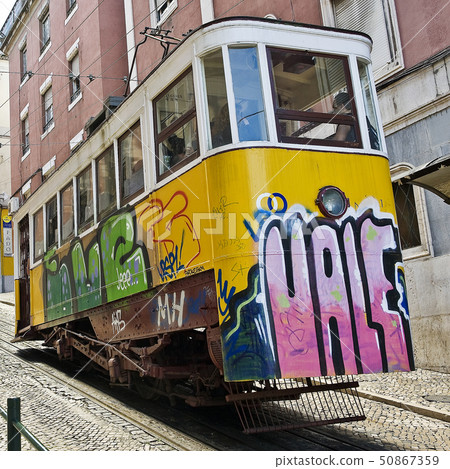 Lisbon. Gloria funicular. 50867359