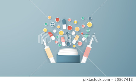 Vector illustration in concept of health. - Stock Illustration ...