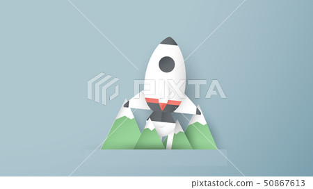 Vector illustration with start up concept. Vector illustration with start up concept. 50867613