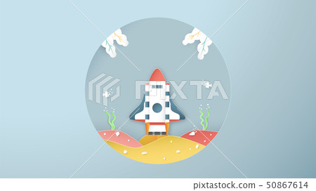 Vector illustration with start up concept. 50867614