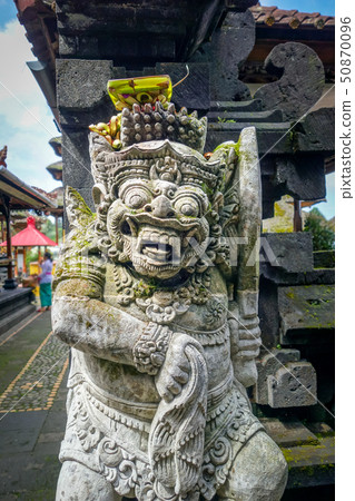 Statue in Pura Besakih temple, Bali, Indonesia Statue in Pura Besakih temple, Bali, Indonesia 50870096