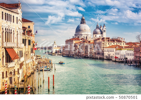 Venice at sunny evening 50870501