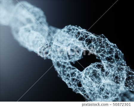 Blockchain link network technology concept Blockchain link network technology concept 50872301