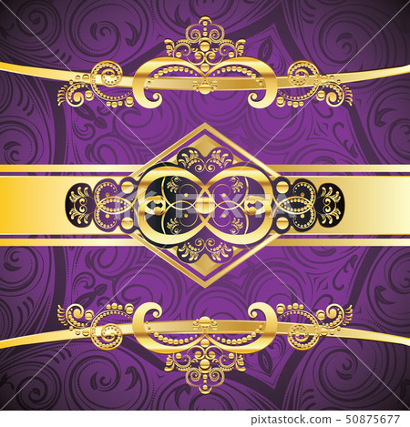 Purple Decorative Background Purple Decorative Background 50875677