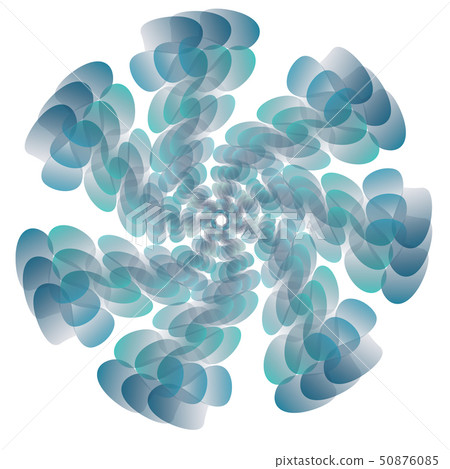 Blue Green Ornament Blue Green Ornament 50876085
