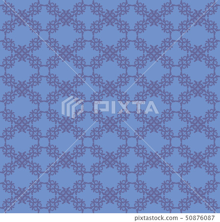 Blue flourish pattern background Blue flourish pattern background 50876087