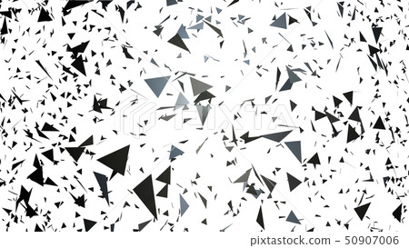 CG particle Randomly spreading triangle CG particle Randomly spreading triangle 50907006