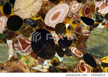 background - a natural multi-colored stone 50908820