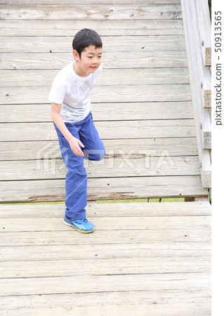 Kids enjoying athletic 50913565