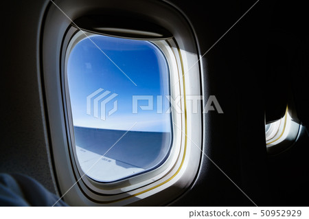 [交通圖像]從客機座位查看 50952929