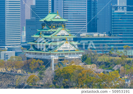 Osaka Spring Osaka Castle 50953191