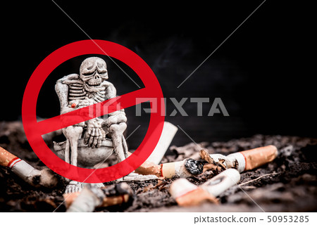 Stop smoking for World No Tobacco Day. Unhealthy Stop smoking for World No Tobacco Day. Unhealthy 50953285