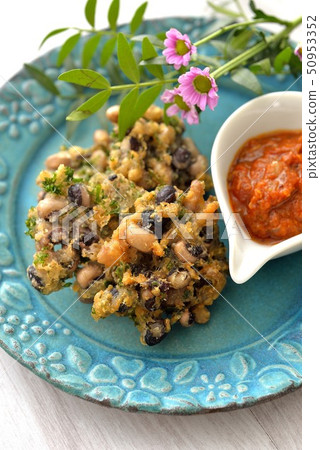 Bean crispy fried cheese Spicy tomato Chatsune Bean crispy fried cheese Spicy tomato Chatsune 50953352