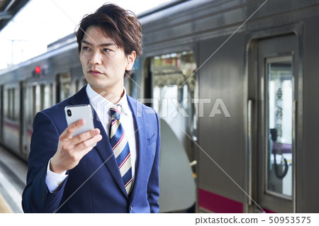 Young men Station home shooting cooperation "Keio Electric Railway Co., Ltd." 50953575