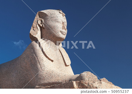 Sphinx statue near Pompeys Pillar Sphinx statue near Pompeys Pillar 50955237